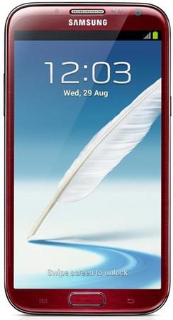 Смартфон Samsung Galaxy Note 2 GT-N7100 Red - Сочи